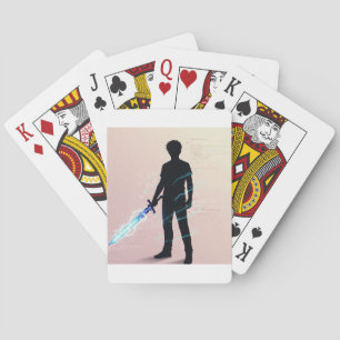 Baraja De Cartas "Tarjetas de juego digitales: The Esports Warrior