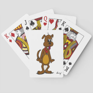 Baraja De Cartas Tarjetas de juego Doggy Toon