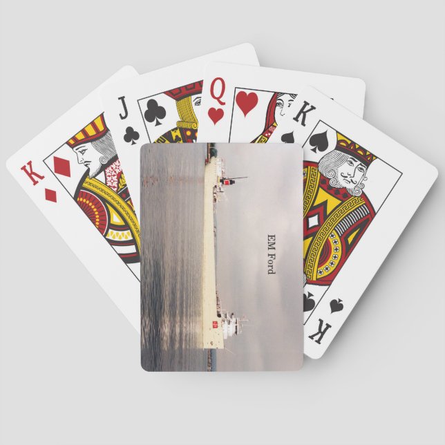 Baraja De Cartas Tarjetas de juego EM Ford (Reverso)