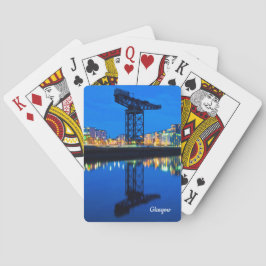 Baraja De Cartas Tarjetas de juego Finnieston Crane, Glasgow, Escoc