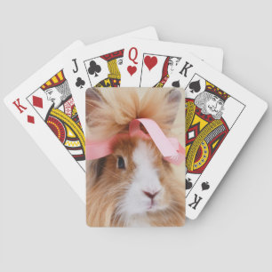 Baraja De Cartas Tarjetas de juego Fluffy Lionhead Bunny Rabbit