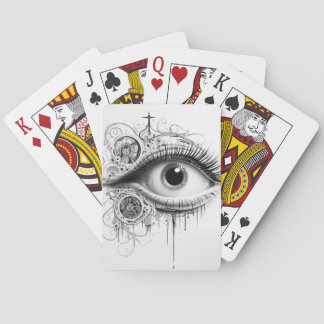 Baraja De Cartas Tarjetas de juego Gear Eye