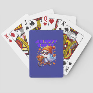 Baraja De Cartas Tarjetas de juego Ghost Boo de Halloween