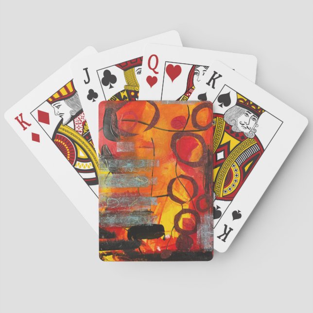 Baraja De Cartas Tarjetas de juego "Glow of the Hearth" (Reverso)