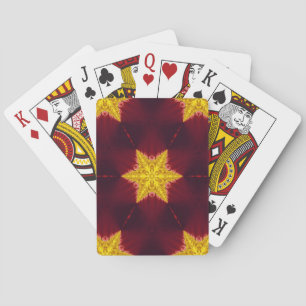 Baraja De Cartas Tarjetas de juego Golden Stars