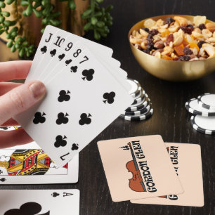 Baraja De Cartas Tarjetas de juego Gordon Glen