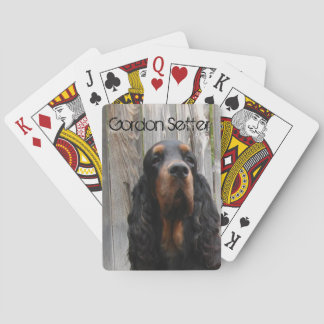 Baraja De Cartas Tarjetas de juego Gordon Setter