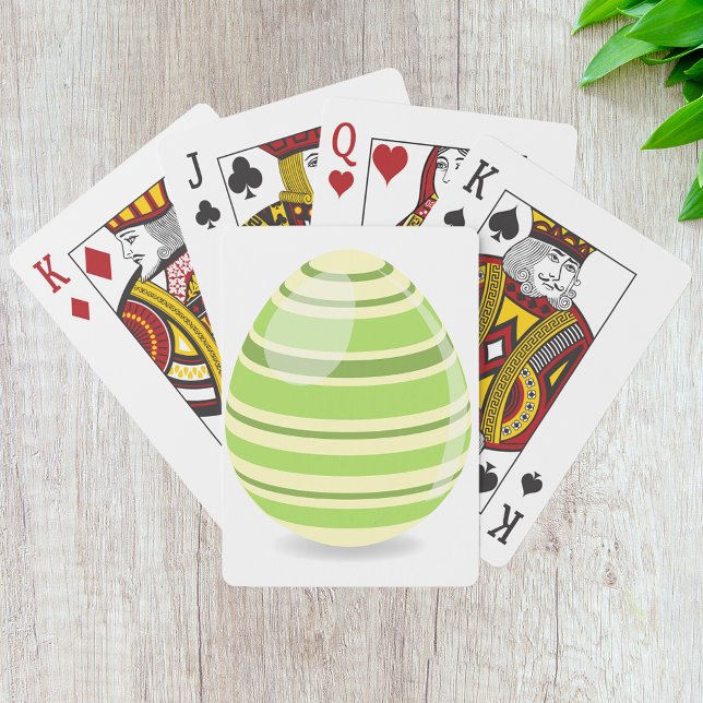 Baraja De Cartas Tarjetas de juego Green Easter Eging (Subido por el creador)