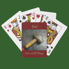 Baraja De Cartas Tarjetas de juego Handyman Sledge Hammer