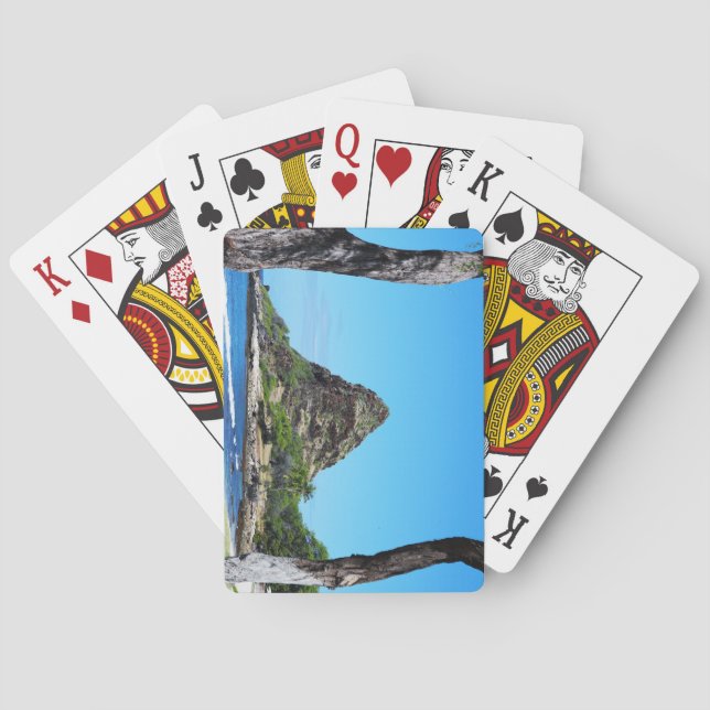 Baraja De Cartas Tarjetas de juego Hawaii (Reverso)