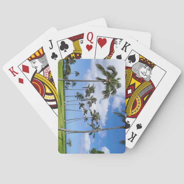 Baraja De Cartas Tarjetas de juego Hawaii (Reverso)