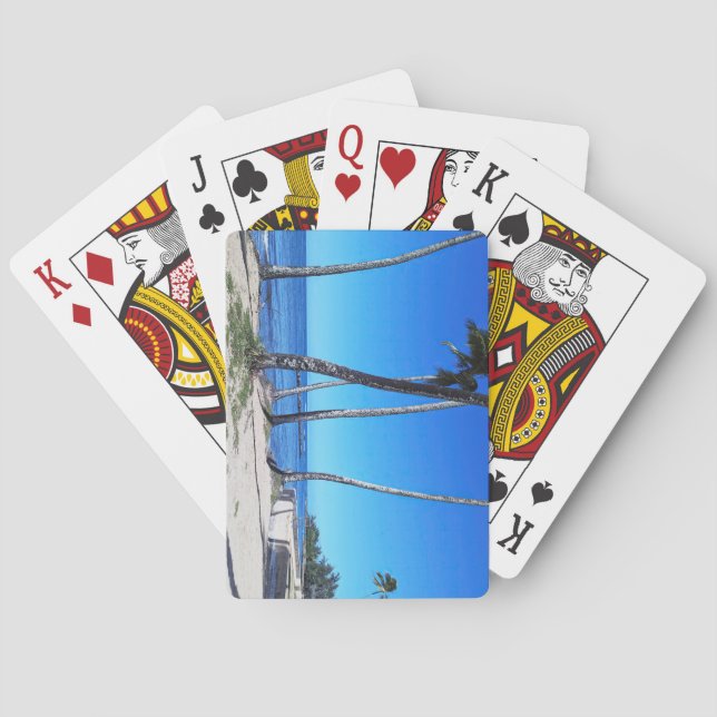 Baraja De Cartas Tarjetas de juego Hawaii (Reverso)