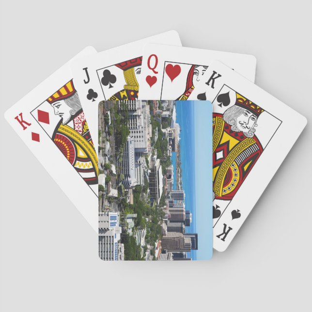 Baraja De Cartas Tarjetas de juego Hawaii (Reverso)