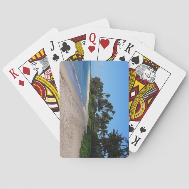 Baraja De Cartas Tarjetas de juego Hawaii (Reverso)