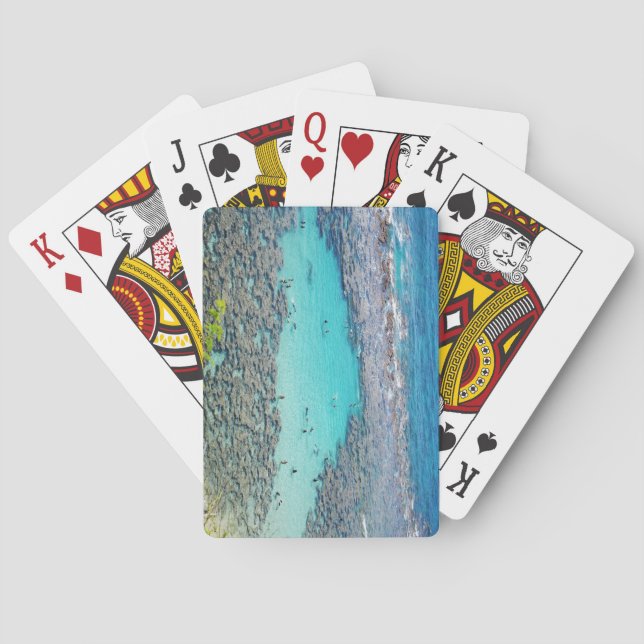 Baraja De Cartas Tarjetas de juego Hawaii (Reverso)