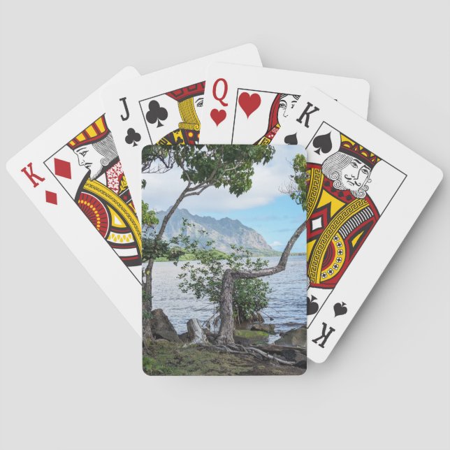 Baraja De Cartas Tarjetas de juego Hawaii (Reverso)