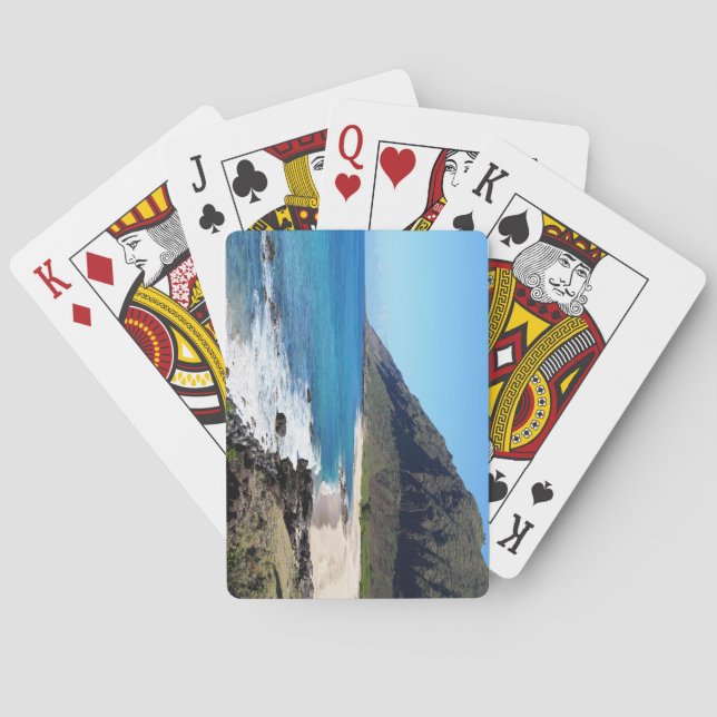 Baraja De Cartas Tarjetas de juego Hawaii (Reverso)