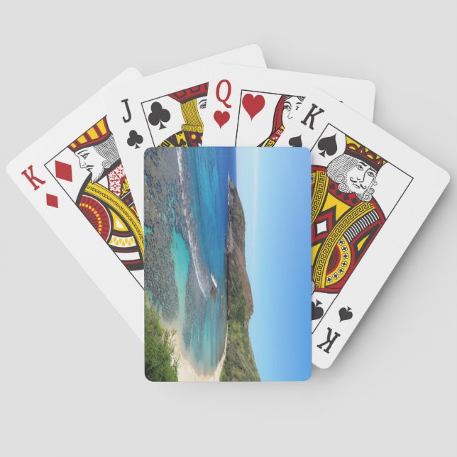 Baraja De Cartas Tarjetas de juego Hawaii (Reverso)