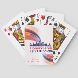 Baraja De Cartas Tarjetas de juego Honor2Serve