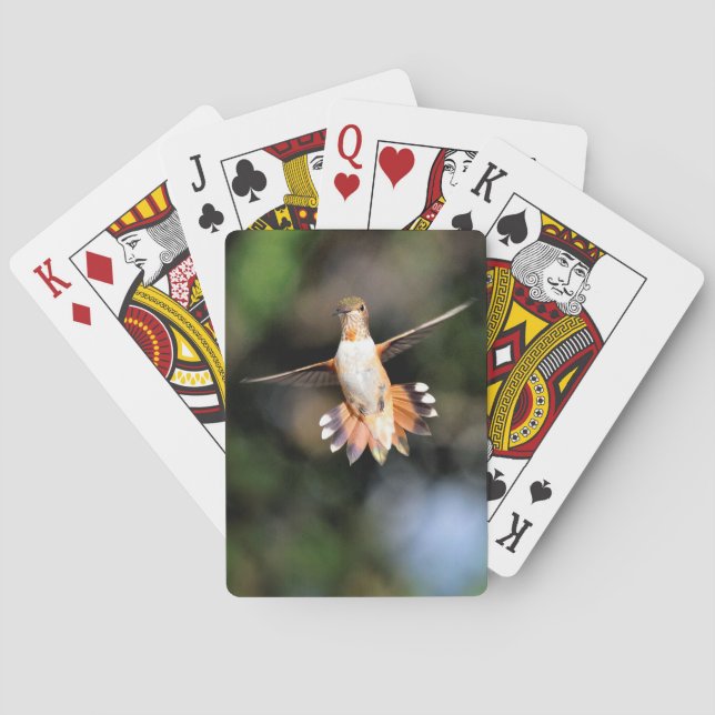 Baraja De Cartas Tarjetas de juego Hummingbird (Reverso)