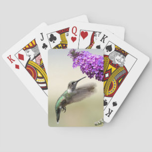 Baraja De Cartas Tarjetas de juego Hummingbird