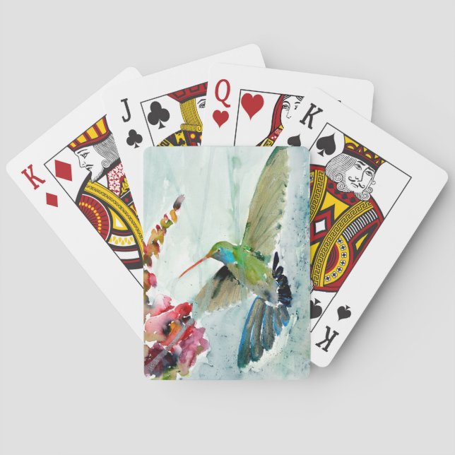 Baraja De Cartas Tarjetas de juego Hummingbird (Reverso)