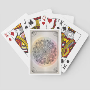 Baraja De Cartas Tarjetas de juego Mandala 02