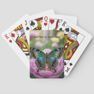 Baraja De Cartas Tarjetas de juego Mariposa Hermosa - Múltiples jue