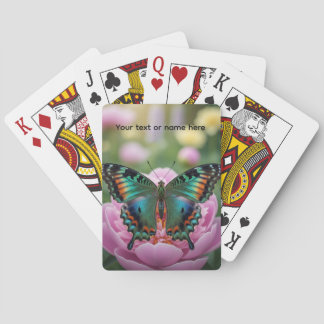 Baraja De Cartas Tarjetas de juego Mariposa Hermosa - Múltiples jue