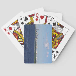 Baraja De Cartas Tarjetas de juego Milwaukee Skyline