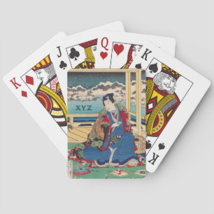 Baraja De Cartas Tarjetas de juego monográficas de personalizado de