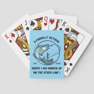 Baraja De Cartas Tarjetas de juego O-Fishally Retirado, Regalo de J
