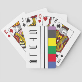 Baraja De Cartas Tarjetas de juego para bicicletas (elegante)