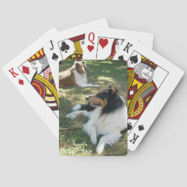 Baraja De Cartas Tarjetas de juego para bicicletas Rough Collies