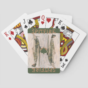 Baraja De Cartas Tarjetas de juego para bicicletas Spitfire