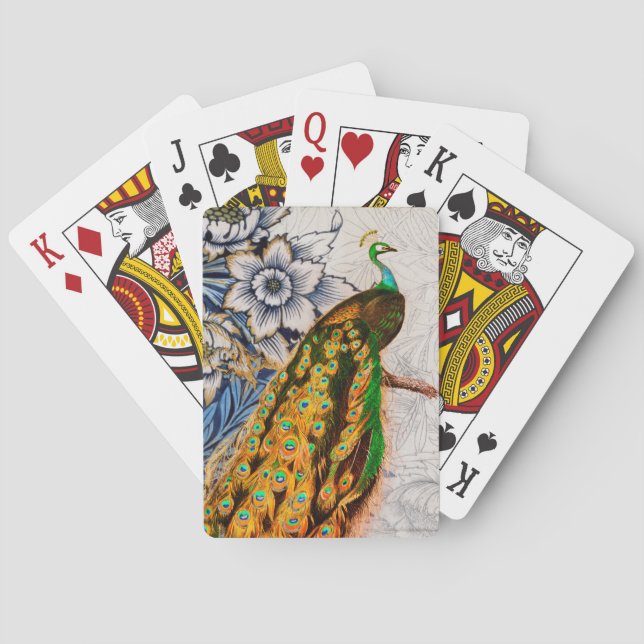 Baraja De Cartas Tarjetas de juego para bicicletas William Morris y (Reverso)