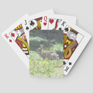 Baraja De Cartas Tarjetas de juego para conejitos salvajes