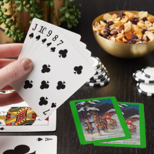Baraja De Cartas Tarjetas de juego para navidades