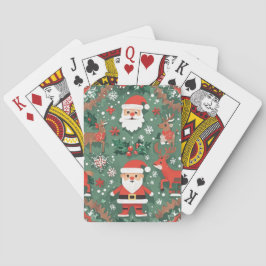 Baraja De Cartas Tarjetas de juego para navidades