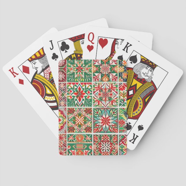 Baraja De Cartas Tarjetas de juego para navidades (Reverso)