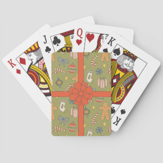 Baraja De Cartas Tarjetas de juego para navidades