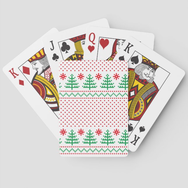 Baraja De Cartas Tarjetas de juego para navidades (Reverso)