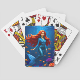 Baraja De Cartas Tarjetas de juego para sirenas
