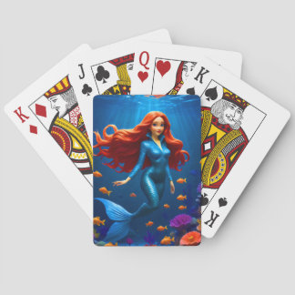 Baraja De Cartas Tarjetas de juego para sirenas