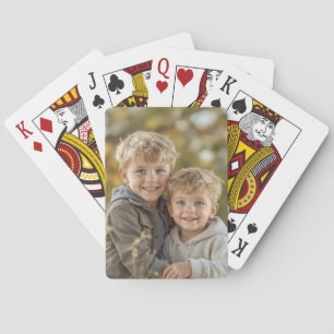 Baraja De Cartas Tarjetas de juego personalizadas con foto