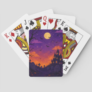 Baraja De Cartas Tarjetas de juego personalizadas de Halloween espe