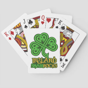 Baraja De Cartas Tarjetas de juego personalizado de Irlanda