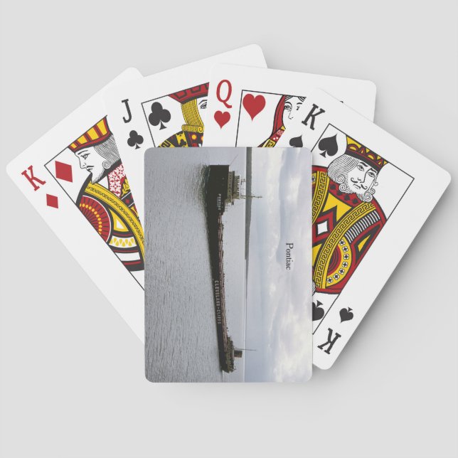 Baraja De Cartas Tarjetas de juego pónticas (Reverso)