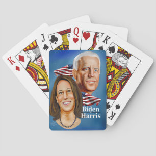 Baraja De Cartas Tarjetas de juego presidenciales Biden Harris 2020