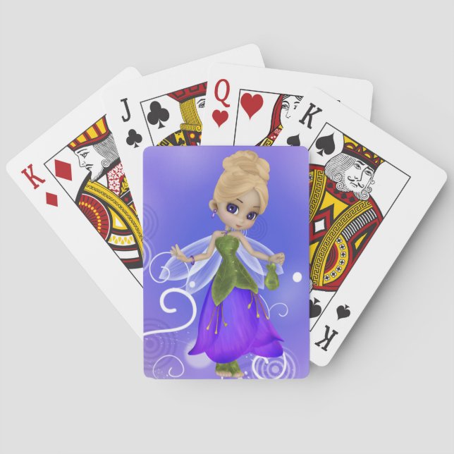 Baraja De Cartas Tarjetas de juego Princess rubias (Reverso)